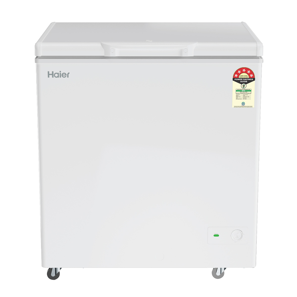 Haier Deep Freezer 300L, Hard Top Convertible Single Door (White)